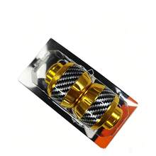 1 Set Of 2 Aluminum Alloy Front Fork Shock Cups, Carbon Fiber Texture Decor Fork Guard, Anti-Collision Mod Parts Fit Dirt Bike Motorcycle Electric Scooter - A - View 9