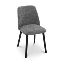 Goeurvant Modern Ergonomic Dining Chair With Curved Backrest - Set Of 2 / Set Of 4 / Set Of 6 - 板岩灰 - 查看 5