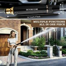 High Pressure Washer Nozzle Direct Spray Gun With 3 Spray Modes, Adjustable Heavy Duty Water Pressure Cleaning Nozzle With High Pressure Water Gun, Suitable For Car, Bicycle, Window Cleaning - View 3