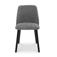 Goeurvant Modern Ergonomic Dining Chair With Curved Backrest - Set Of 2 / Set Of 4 / Set Of 6 - 板岩灰 - 查看 7