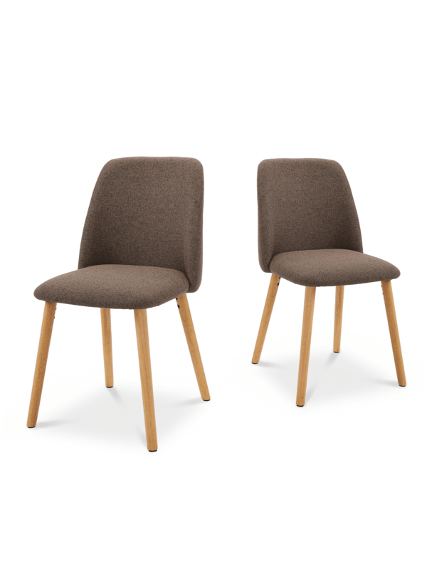 Goeurvant Modern Ergonomic Dining Chair With Curved Backrest - Set Of 2 / Set Of 4 / Set Of 6