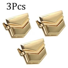 1個/2個/3個/4個/5個/6個金屬鐵製插卡鎖，錢包安全卡扣插鎖，行李背包五金配件，插卡扣鎖扣，適用於DIY錢包製作，附插鎖設計，提供極其順暢的開關體驗，適合各種DIY包鎖替換零件，DIY錢包製作 - 多色 - 查看 15