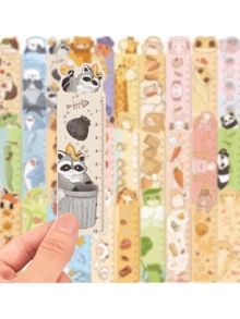 30 Pcs Bookmarks Animal Ruler Theme Bookmarks, Suitable For Decorating Books, Sketchbooks, Notebooks And Other Bookmarks - Animal Ruler Bookmark - View 1