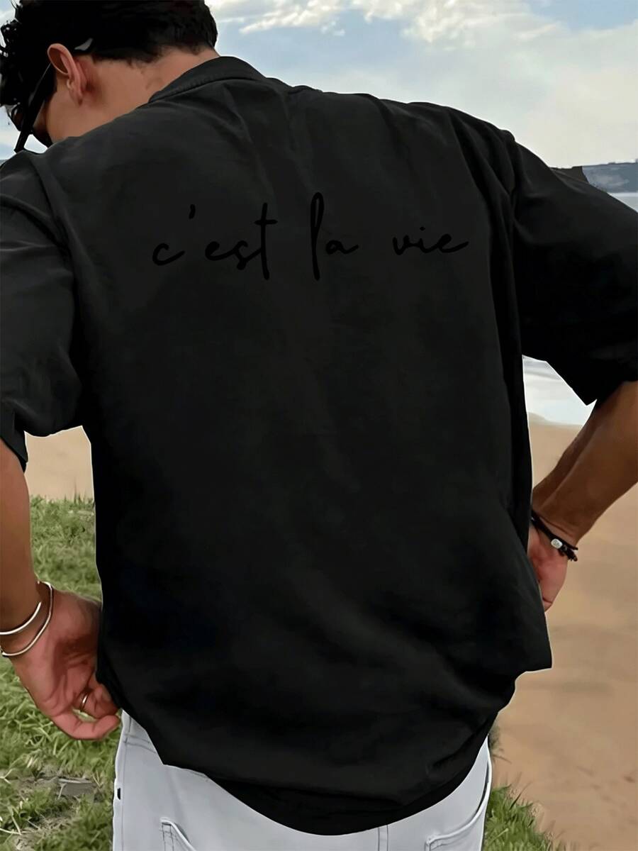 Men T-Shirts - Black - View 1