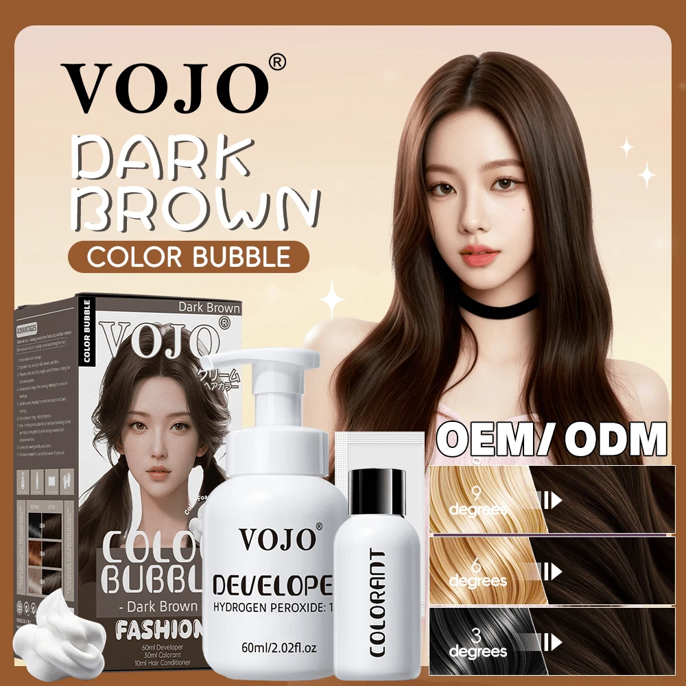 VOJO 植物基泡沫染髮劑 60ml 溫和不傷髮染髮劑