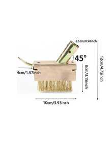 1pc Manual Weeding Tool: Long-Handled Crevice Weeder And Wire Brush For Home Gardening. This Multi-Purpose Tool Cleans And Maintains Lawns And Gardens, Efficiently Clearing Weeds, Debris And Moss From Ground Surfaces And Brick Gaps. - Multicolor - View 10