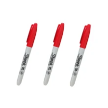 Sharpie Oil-Based Permanent Marker Pen For Laboratory Use, Multi-Color (Blue/Red), Waterproof, Quick-Dry, Fade-Resistant - Multicolor - View 11
