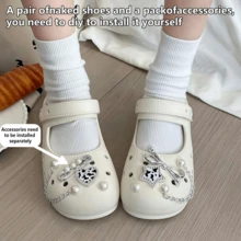 Women's Gentle Style Mary Jane Clogs, EVA Soft Sole, Comfortable Breathable Fashion Versatile Outdoor Beach Sandals - Khaki - View 6
