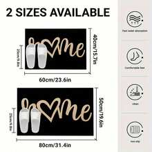 1pc Kitchen Floor Mat Door Mat Polyester Absorbent Non-Slip Mat Home Entrance Mat Kitchen Bathroom Foot Mat Living Room Bedroom Balcony Floor Mat Dirt-Hiding Quick-Drying Durable Mat Suitable For Coffee Shop Bar Holiday Party Home Decor Pet Mat - Multicolor - View 9