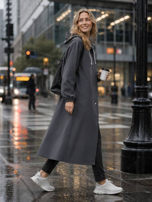 Disposable Thickened EVA Matte Hooded Rain Poncho, Lightweight Packable Waterproof Raincoat With Snap Buttons, Emergency Rain Cape For Adults, Outdoor Travel, Camping, Hiking, Festival, Theme Park, Sports Events & Daily Commute