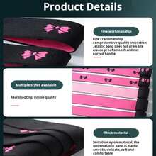 Elastic Band For Wig Edges Wrap Wig Band Lace Melting Band To Lay Edges Baby Hair Edge Adjustable Wig Melt Bands, Halloween - View 10
