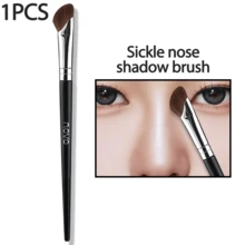 NOVO 3pcs Professional Makeup Brush Set, Contour Brush, Nose Shadow Brush, Eyeliner Brush, Super Soft Makeup Brush Set, Suitable For All Skin Types Contour, Eyeshadow, Eyebrow And Lip Makeup Brush Tools - Multicolor - View 8