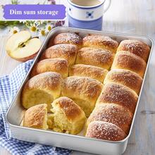 1pc/3pcs Tiramisu Box Stainless Steel Tray, Popular Cake Container, Special Mold, Suitable For Fruit, Meat, Vegetables, Easy To Clean, Suitable For Refrigerator, Freezer And Food Cabinet Storage - View 5