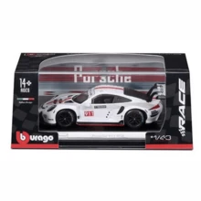 Porsche Bburago 1:43 合金模型車 18-38302  911 RSR 白色 收藏級玩具車 展示模型 - 彩色 - 查看 5