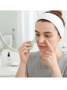 Manual Facial Blackhead Removal Scraper, Pore Cleaning Tool, Deep Pore Cleansing And Gentle Exfoliation, Creates Smooth And Refined Skin, Easy To Use Blackhead Removal Tool For Men And Women, Suitable For Daily Skincare - Multicolor - View 3