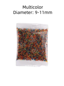 多色圓形水晶珠－鮮豔裝飾用合成寶石，適用於桌面裝飾、花瓶填充，以及婚禮、畢業季等場合 - 吸水珠 - 查看 14