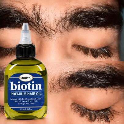 SUMVX Minyak Rambut Rosemary Murni 75ml dengan Minyak Battana Dr. Sepe Honduras, Menutrisi Kulit Kepala Secara Mendalam, Membuat Rambut Tampak Lebih Tebal dan Panjang, Menguatkan Akar Rambut, Esensi Pelembap, Cocok untuk Rambut Tipis