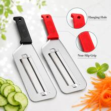 2pcs Stainless Steel Dual Blade Vegetable Slicer And Shredder - Multicolor - View 8