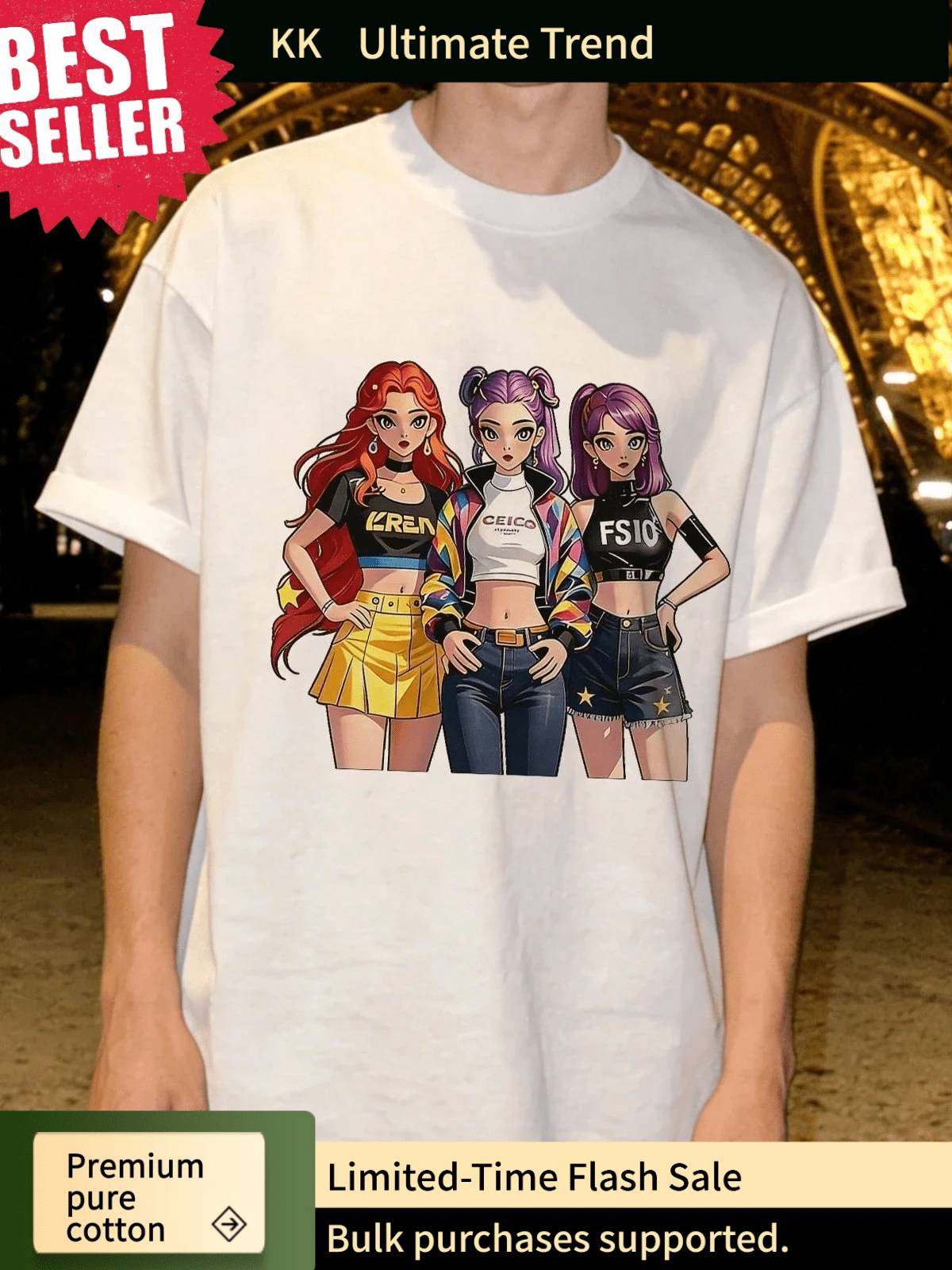T-Shirts For Men - White - View 1
