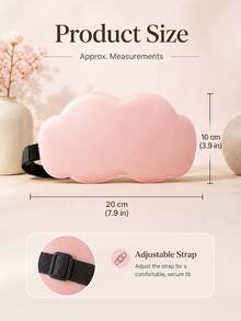 3D Wolken-Schlafmaske, geeignet für Seitenschläfer Frauen und Männer, 100% lichtundurchlässige Schlafmaske, lichtblockierende 3D Memory Foam Schlafmaske, mit verstellbarem elastischem Band, null Augendruck weiche und atmungsaktive Augenmaske, Reise Nickerchen Nachtnutzung Augenmaske - Verschiedenfarbig - Übersicht 10