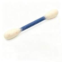 1pc Colorful Wool Felt Cotton Swab Shaped Cat Toy, Filled With Natural Catnip, Durable Dental Cleaning Interactive Chewing Toy, Relieves Anxiety And Boredom, Suitable For Indoor Kittens And Adult Cats - View 2