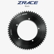 ZRACE 7075 CNC BCD144 競賽單車鏈輪組 直裝式 3 孔固定齒盤曲柄組配件 - 黑色 - 查看 11