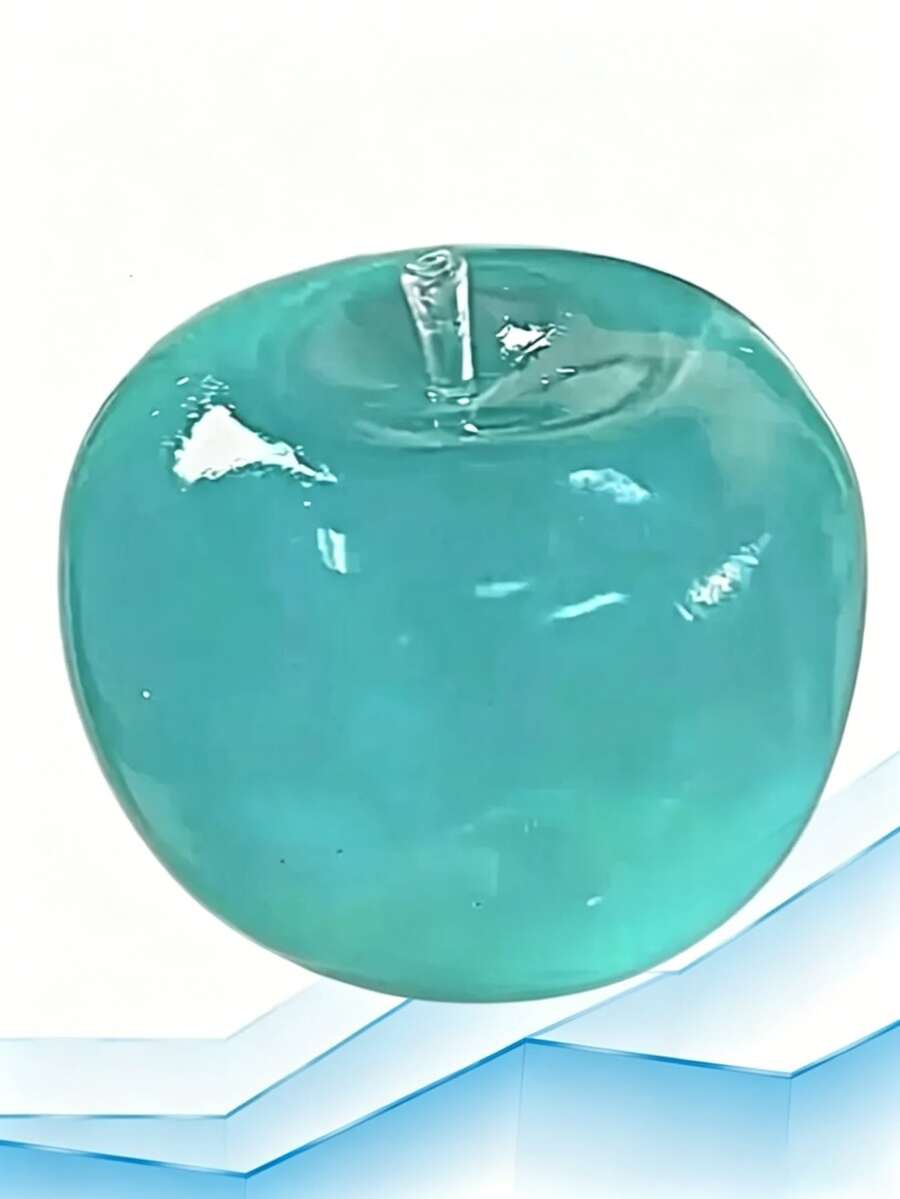 Transparent Apple Squishy Stress Relief Toy, Silky Soft Slow Rebound Fruit Squeeze Toy, Designed For Adults, Mini Portable Tactile Squeeze, Relieve Stress During Daily Work, Study And Indoor Rest