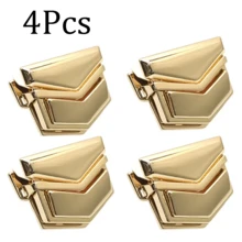 1個/2個/3個/4個/5個/6個金屬鐵製插卡鎖，錢包安全卡扣插鎖，行李背包五金配件，插卡扣鎖扣，適用於DIY錢包製作，附插鎖設計，提供極其順暢的開關體驗，適合各種DIY包鎖替換零件，DIY錢包製作 - 多色 - 查看 14