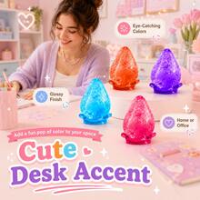 Colorful Transparent Water Drop Squeeze Toy, Soft Jelly Texture Sensory Stress Relief Toy, Educational Color Recognition Interactive Grip Training For Kids, Soft Comfortable Pressure Relief, Birthday Party Gift Classroom Reward Small Toy, Multi-Color Random Gift Item - Multicolor - View 3