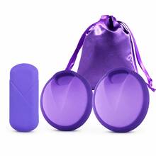 Disco  Reusable Silicon Lás S 2 Pcs Con Estuche - Conjunto de dos piezas - Ver 1