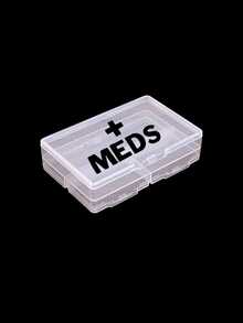 Multi-Compartment Double-Sided Pill Storage Box, Portable Mini Pill Box, Transparent PP Plastic Divided Storage Box, Multi-Function Storage Box Suitable For Jewelry, Beads, Stationery, Hardware Fasteners, Fishing Tackle Accessories, Small Parts Organizer, Suitable For Travel, Home, Office Use - Multicolor - View 14