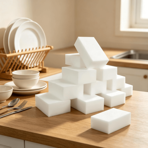 20pcs Melamine Sponge Magic Eraser Cleaning Sponge Kitchen Cleaning Sponge Bathroom Cleaning Supplies