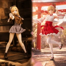 1件 10cm 可愛惡魔少女女僕動漫模型，PVC 紅黑雙馬尾配角、蝙蝠翅膀與爪子設計，哥德風桌面裝飾收藏禮品 - 彩色 - 查看 15