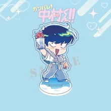 中村廣瀨 Go For It 中村君 壓克力立牌 10cm 迷你校園男孩 Q版人物板 80年代復古動漫桌面擺飾 全新 - 彩色 - 查看 2