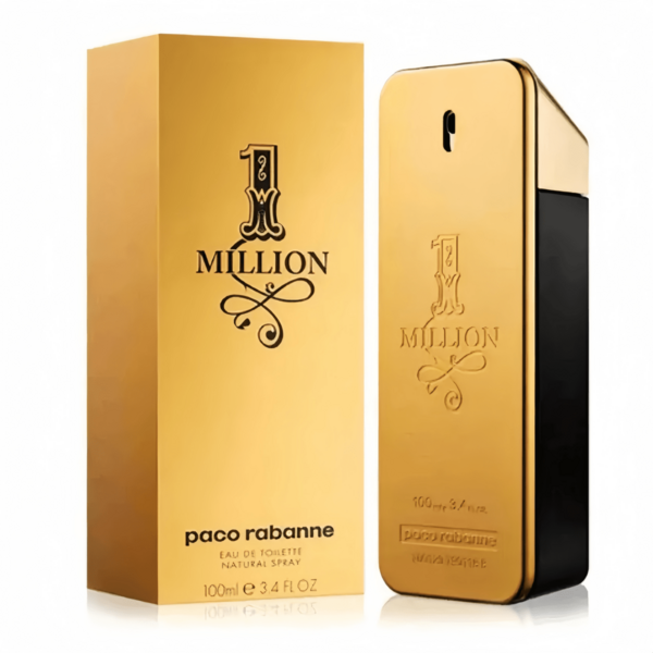 Paco Rabanne 1 Million Paco Rabane Perfume -3.4 Oz./100 Ml Pheromone Men's Perfume, Men's Cologne Lasting Fragrance Holiday Gift