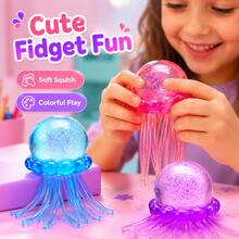 Children's Ocean Theme Cognitive Toys, Multi-Color Transparent Shapes, Fun Tactile Interactive Design, Suitable For Birthday Gifts, Classroom Rewards, Party Favors - Multicolor - View 7