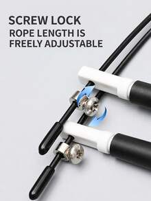 Jump Rope, Suitable For Aerobic Fitness - Multi-Functional Adjustable Jump Rope, PVC Material, Lightweight Fast Jump Rope, Suitable For High School Entrance Exams, Competitions, Sports, Gym Training, Exercise, Adult Students, Indoor Home Use - Multicolor - View 3