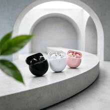 蓝牙耳机、无线蓝牙耳机、降噪耳塞、带麦克风的无线耳机、Fone Pro6 蓝牙耳机、运动跑步耳机、入耳式耳机 - 彩色 - 查看 1