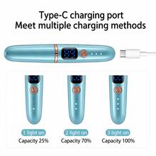 New Electric Eyelash Curler, Heated Eyelash Curler, 3 Adjustable Temperature Levels, 300mAh Large Capacity Battery, 15s Fast Heating, Long-Lasting Curl, With Battery Indicator Light, Women's Holiday Gift, Holiday Makeup Essential, Fashionable Eye-Enlarging - Multicolor - View 7