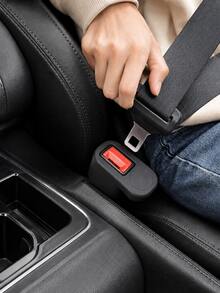1pc Universal Car Seat Belt Socket Protector, Seat Belt Fastener, Silicone Plug Sleeve Fixer, Easy 1-Second Installation, Suitable For Sedan, SUV, Truck Locking Device, Universal Design Breaks Model Limitations, Uses Adaptive Slot Technology, Perfectly Compatible With Most Cars/Trucks - Multicolor - View 9