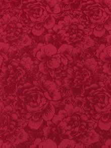 Vintage Rose Floral Jacquard Fabric, Deep Red Embossed Floral Pattern Textile, Wrinkle-Resistant Luxury Fabric, Suitable For Dresses, Skirts, Cushions, Curtains, Table Runners, DIY Sewing, Wedding Decoration Fabric - 1 - View 5