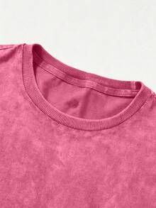 Women T-Shirts - 粉色 - 查看 3