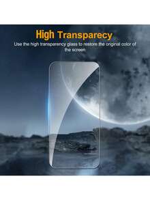 CASECOPS 2片裝HD透明鋼化玻璃螢幕保護貼，全螢幕覆蓋無邊框設計，防刮防碎防指紋，高透明度真實色彩還原與靈敏觸控，相容手機殼防碎螢幕保護膜，適用於 17e/17 Pro Max/17 Pro/17Air/17/16 Pro Max/16 Pro/16 Plus/16/15 Pro Max/15 Pro/15 Plus/15/14/13/12/11及其他機型 - 2Pcs - 查看 6