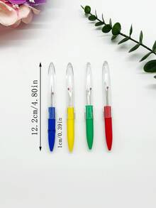 [4pcs/Set]Quick Seam Ripper Set, Colorful Seam Ripper With Protective Cap, Durable Portable Sewing Thread Picker, Home Sewing Tool, Suitable For Clothing Fabric Repair, Garment Alteration, Daily Mending And DIY - Medium Seam Ripper - View 11