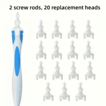 64/48/32/16pcs Reusable Ear Wax Removal Tools, With Rotating Spiral Ear Cleaner, Ear Plugs And Ear Scoops - Multicolor - View 18