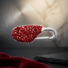 1pc Rhinestone Zipper Pull Replacement Suitable For Luggage Zipper, Backpack Zipper, Jacket Zipper Replacement And Repair, Simple And Lightweight One-Click Installation, Travel, Vacation, Daily Commute Essential, Wedding, Birthday, Party, Holiday Gift, Rhinestone Decoration, Beaded Artwork, Stone, Gemstone, Shiny Diamond, Room Interior Decoration, Valentine's Day, Music Festival - Multicolor - View 18