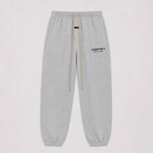 Fear Of God Essentials Fleece Sweatpant (FW24) Unisex - 淺灰色運動褲 - 查看 1