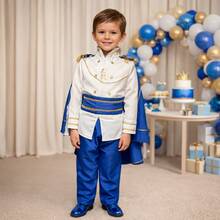 Tween Boys Costumes - Blue and White - View 3