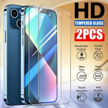 2Pcs Tempered Glass Screen Protector, Essential For Screen Protection, Suitable For Daily, Office, And Home Use, Waterproof, Shockproof, Anti-Scratch, Anti-Fingerprint, For 17/Air/17 Pro/17 Pro Max/16 Pro Max/15 Pro Max/14 Pro Max/13/12/11Pro Max/7/8/Se2/X/Xs/Xr/Xs Max/16e/12Mini/13Mini - Clear - View 17