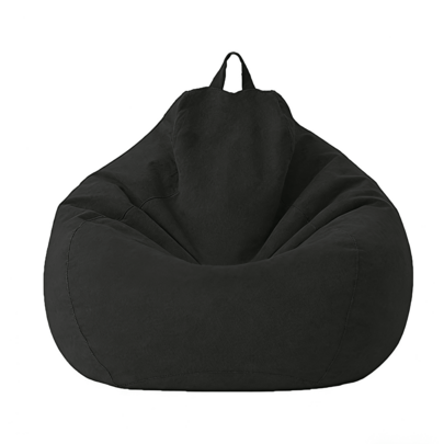 Sofa Bean Bag Chair Ultra Soft Memory Foam Bean Bag Chair With Faux Suede Cover Foam Filled Furniture Slouchy Lounge Chair Cover (Cover Only, No Filling Included)
